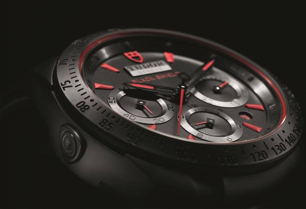 TUDOR Fast Rider Black Shield