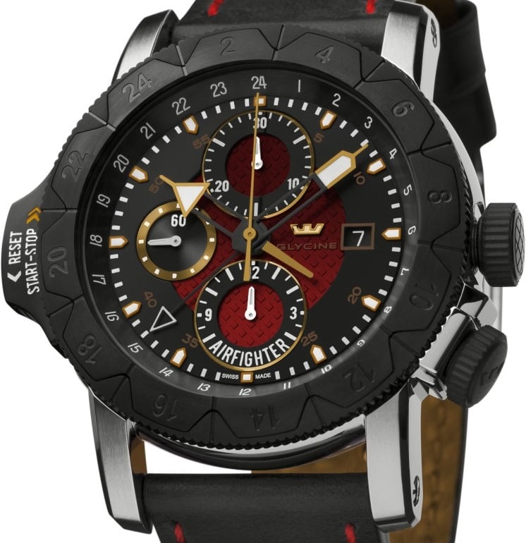 Glycine Airfighter red