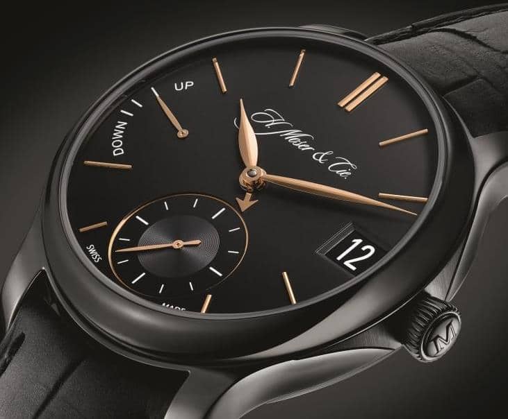 h moser & cie perpetual_calendar_ti_black_