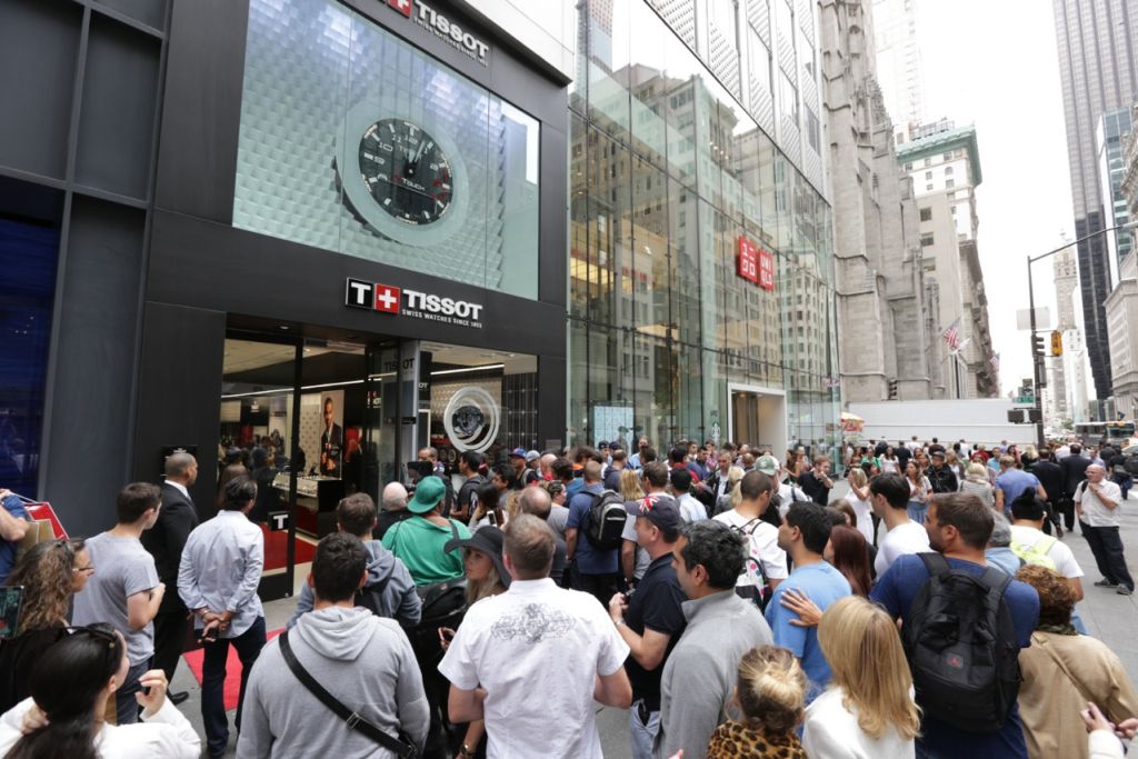 Tissot er ffnet neue Boutiquen in New York