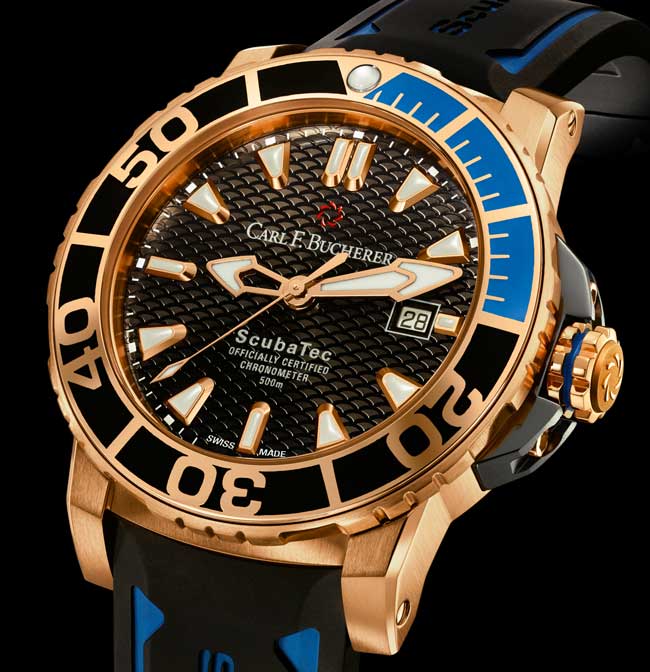 Carl-F.Bucherer-Patravi Scubatec Roségold