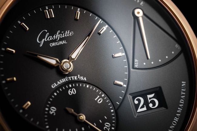 Glashütte Original PanoReserve Rotgold