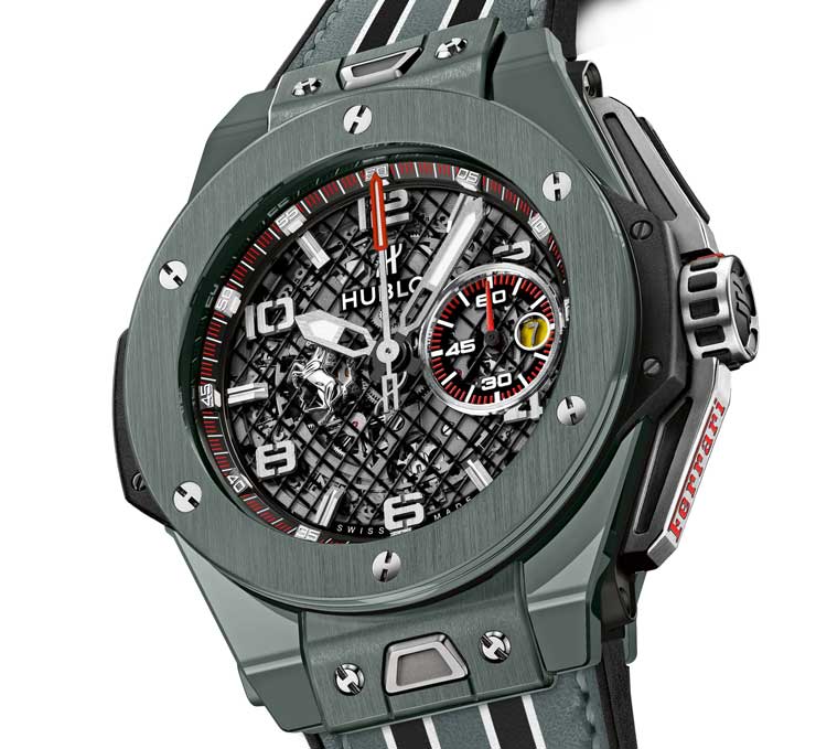 Hublot Big Bang Ferrari Ceramic Grey