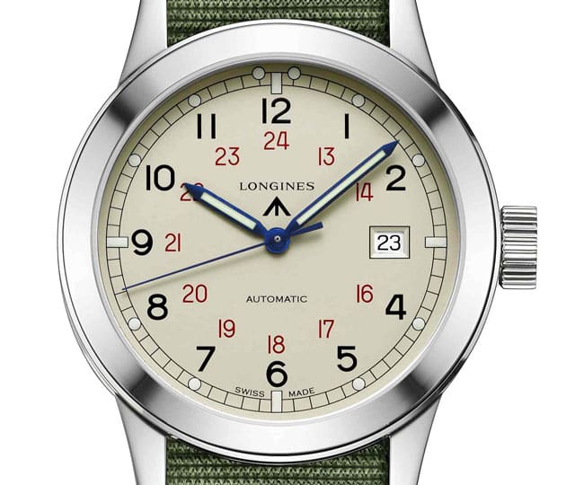 Longines heritage military online cosd