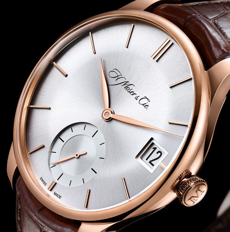 H. Moser & Cie Venturer Big Date argente