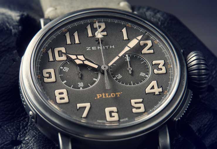 Zenith Heritage Pilot Ton-Up