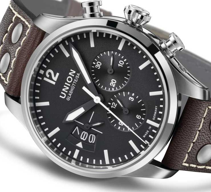 union-glashuette_belisar pilot chronograph