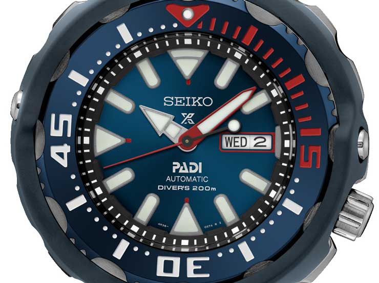 PADI-Special der Seiko Prospex Diver`s Automatik