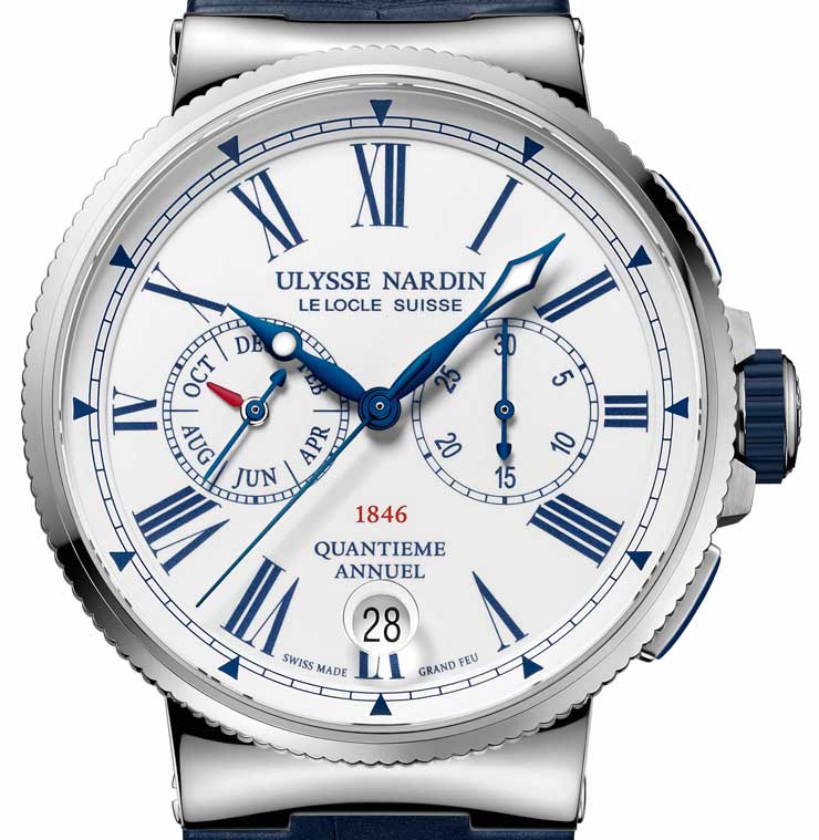 Ulysse Nardin Marine-Annual Calendar Chronograph