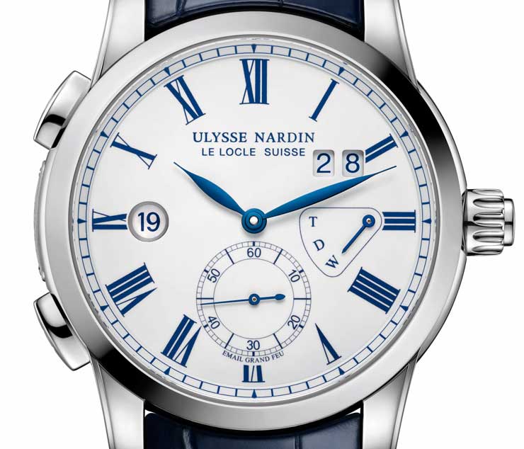 UlysseNardin Classic Dual Time Enamel