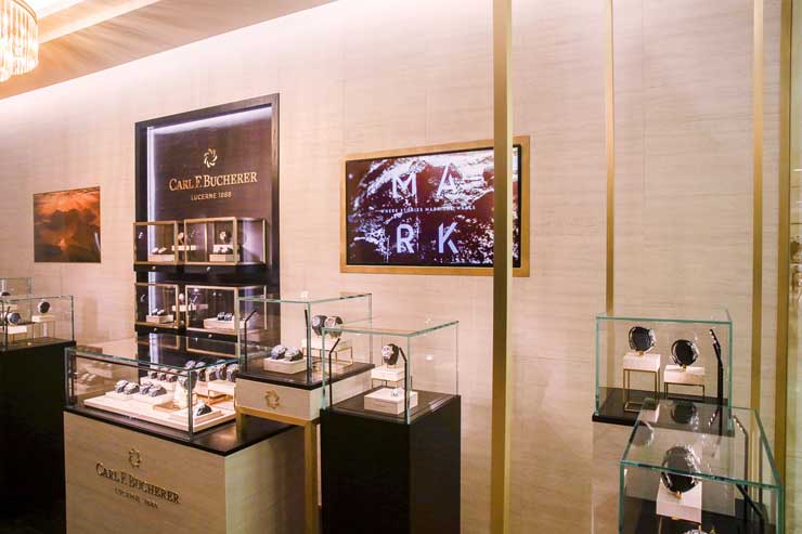 Carl F.Bucherer opening Moskau