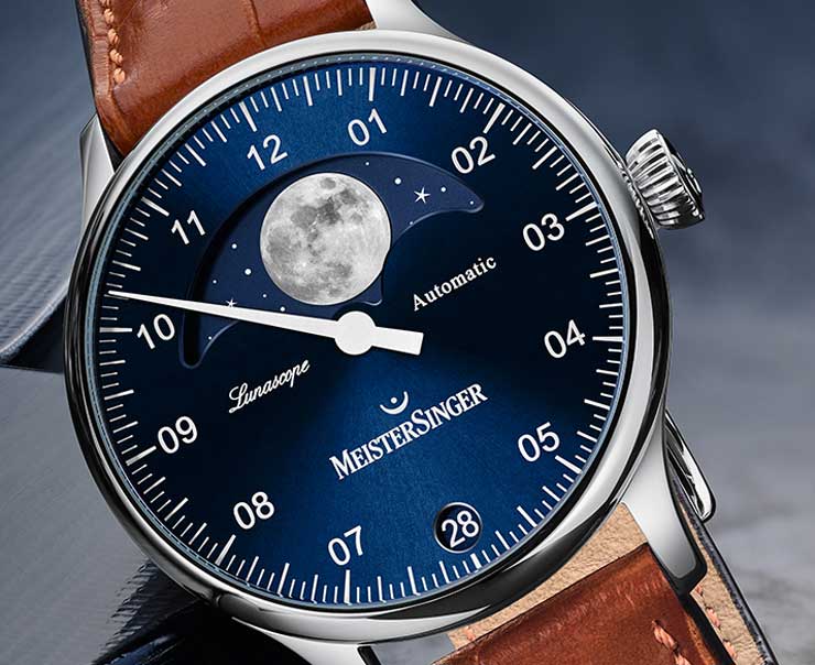 MeisterSinger Lunascope blue