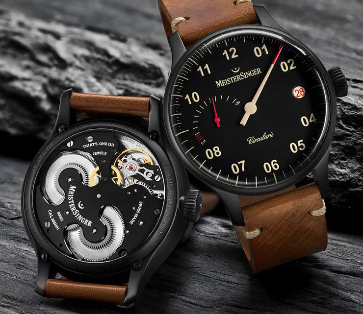 MeisterSinger Black Line Circularis