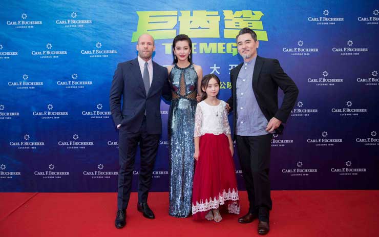 The Meg Jason Statham with Li Bingbing