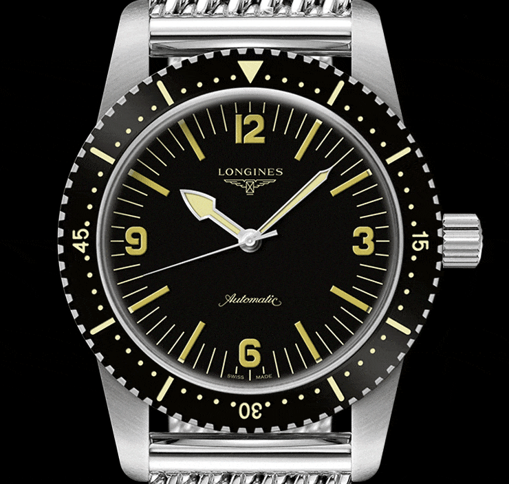 The Longines Skin Diver Watch