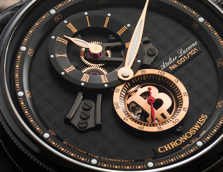 Chronoswiss Flying Regulator Open Gear Blockchain Series Bitcoin – the Currency