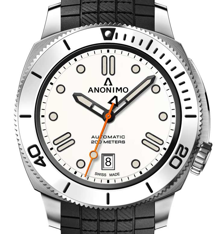 Anonimo Nautilo Classic Weiss