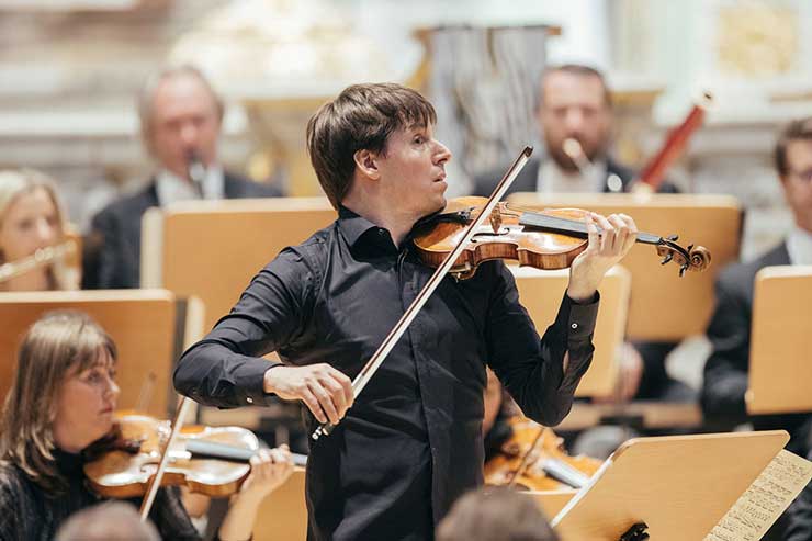 Joshua Bell nimmt 16. Glashütte Original MusikFestspielPreis entgegen