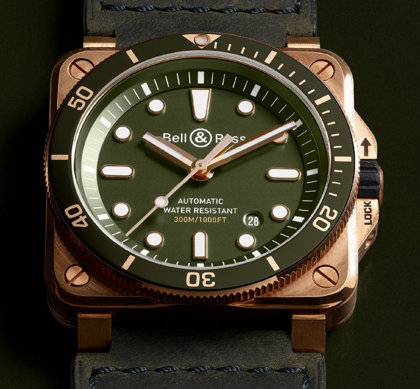 Bell & Ross BR 03-92 Diver Green Bronze