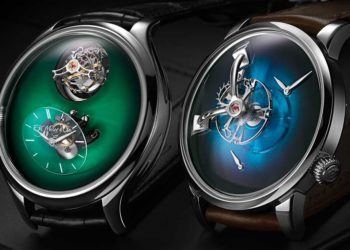 Endeavour Cylindrical Tourbillon H. Moser × MB&F, LM101 MB&F × H. Moser LM101