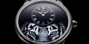 Jaquet Droz Petit Heure Minute Tiger