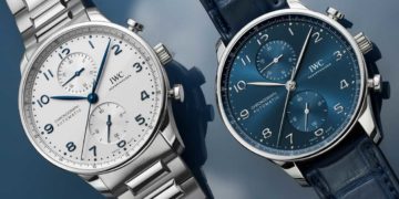 IWC Portugieser Cronograph mit Edelstahlband