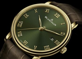 Blancpain Villeret Extraplate Boutique-Edition mit grünem Zifferblatt