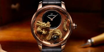 Jaquet Droz Petite Heure Minute Dragon