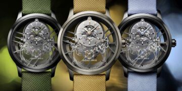 1140.3 Jaquet Droz Grande Seconde Skelet-One in drei exklusiven limited Editions