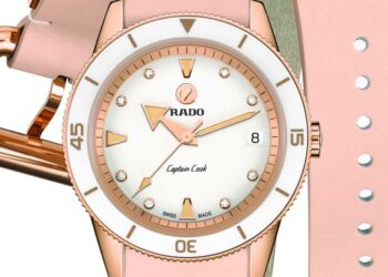 1140.Rado Captain Cook Marina Hoermanseder