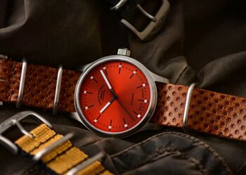 1140 Mühle Glashütte Panova Rot