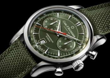 114.a Carl F. Bucherer Manero Flyback Green