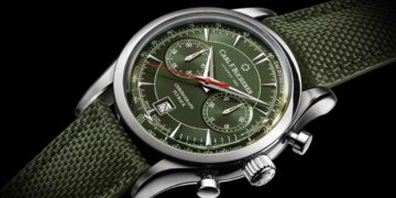 114.a Carl F. Bucherer Manero Flyback Green