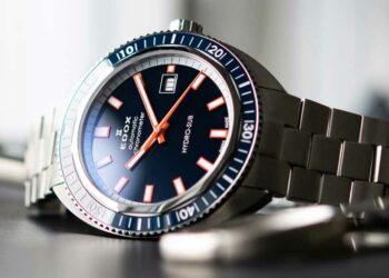 1140.Edox Hydro Sub Date Automatic Chronometer limited Edition