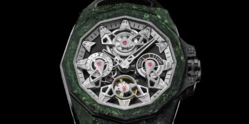 1140.1 Corum Admiral 45 Openworked Luminescent Carbon