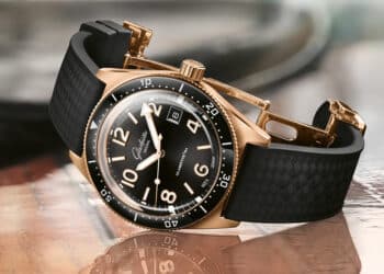 1140.a Glashütte Original SeaQ in Schwarz und Rotgold