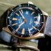 1140 edox skydiver date automatic bronze