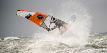 1140 Alpina Uhrenpartner des Mercedes-Benz Windsurf World Cup Sylt 2022