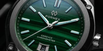 Formex Essence 39mm Malachit Automatik Chronometer