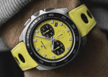 1972 Chronoscope Quarz Edition FIS Lemon