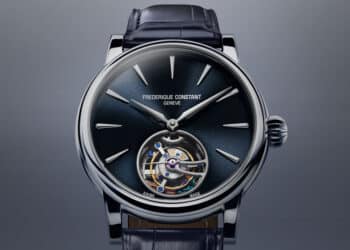 Frederique Constant Tourbillon Manufacture in Edelstahl