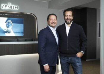 zenith ceo julien tornare (left) guy manoukian (right)