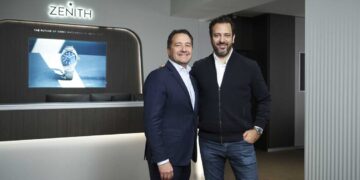 zenith ceo julien tornare (left) guy manoukian (right)