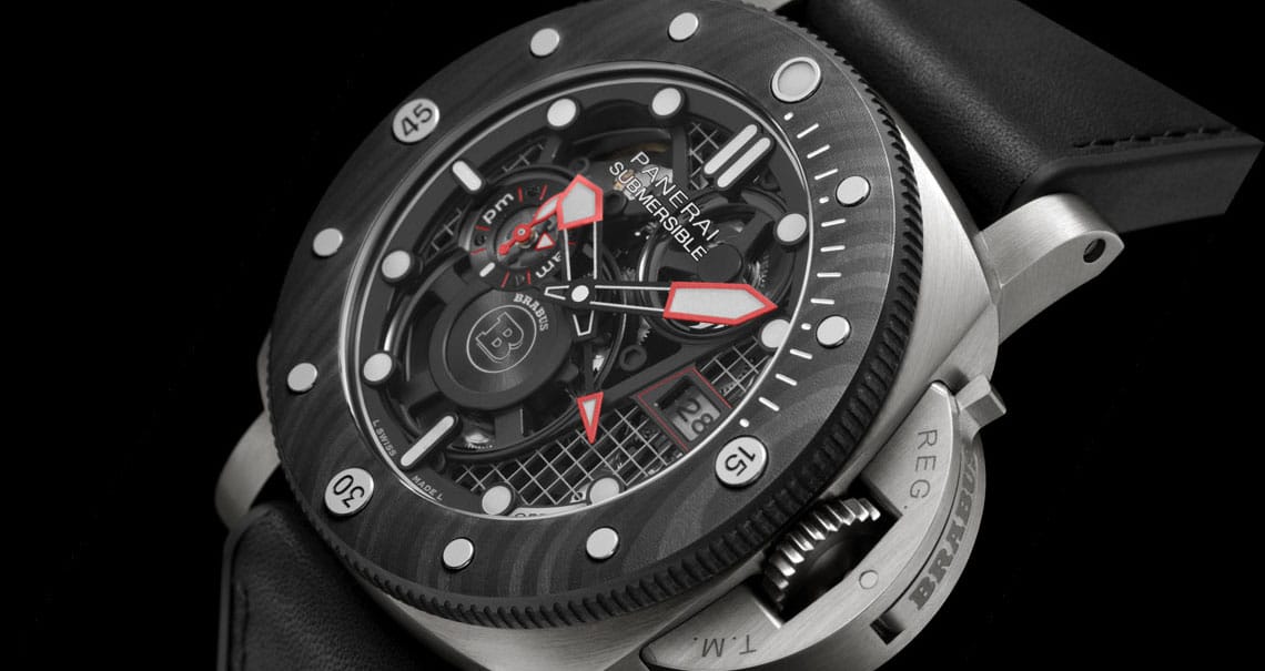 Panerai Submersible S BRABUS eTitanio wie gedruckt