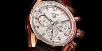 TAG Heuer Carrera Chronosprint x Porsche – Gold Edition (Ref. CBS2040.FC8318)