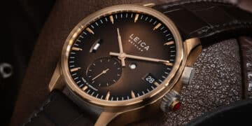 Leica Uhr ZM1 Gold Limited Edition