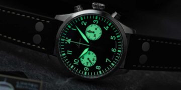 Laco Bicompax Leuchtchronograph Edition 98