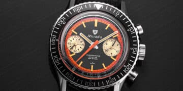 Nivada Chronoking Paul Newman Orange X Valjoux 23