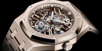 Royal Oak Flying Tourbillon Automatik Squelette Sand Gold