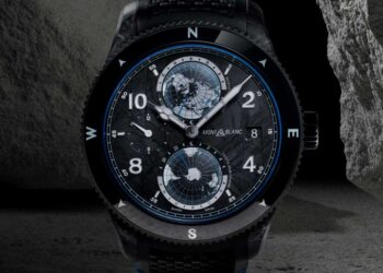 Montblanc präsentierte auf der Watches & Wonders Geneva 2024 mit der 1858 Geosphere 0 Oxygen CARBO2 eine neue Limited Edition der 1858 Geosphere 0 Oxygen-Linie mit einem Mittelgehäuse aus CARBO2.